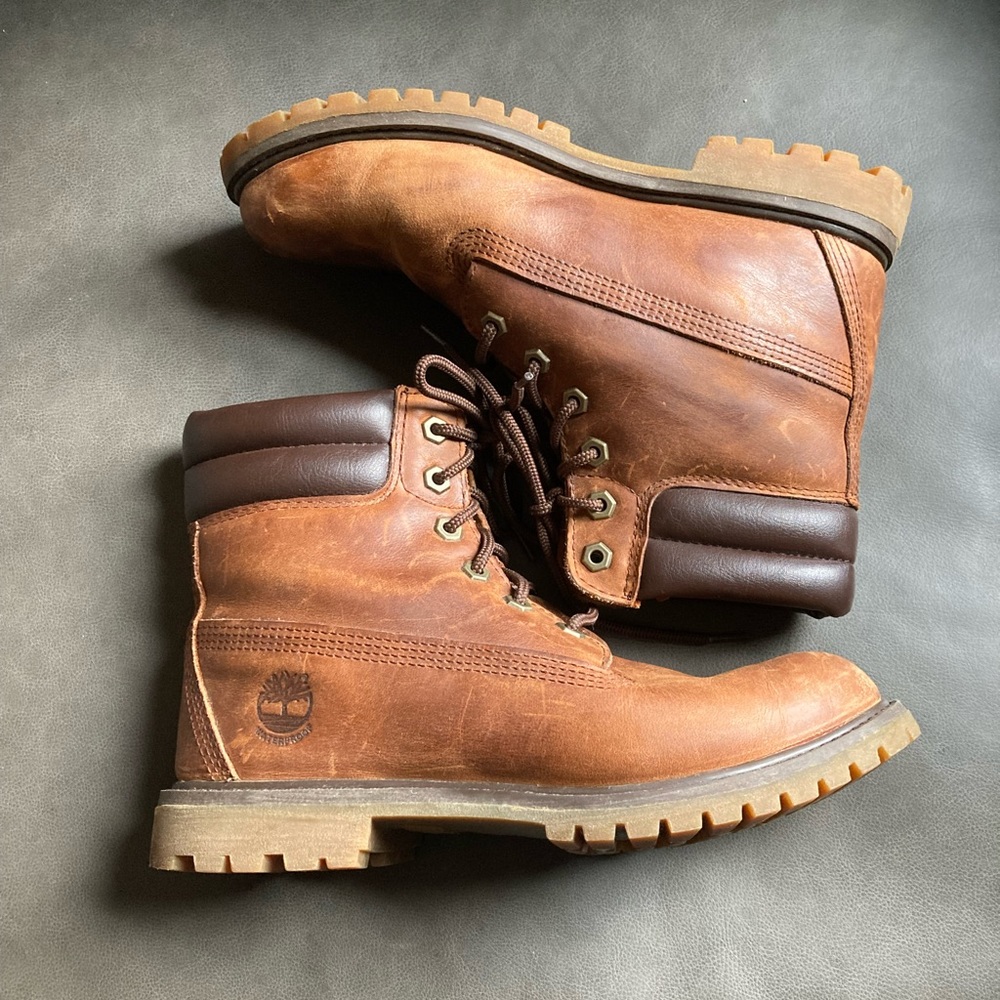 Women’s Timberland Waterville Brown waterproof boots 8305R Size 8